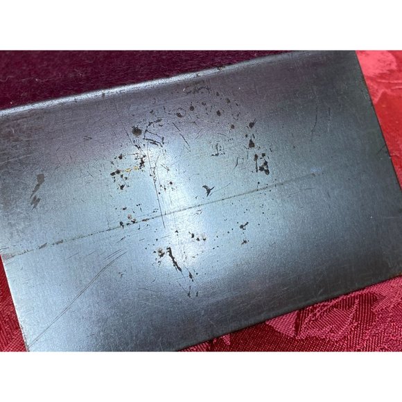 Vintage Delta (upper case) Symbol Triangle Weighted Bookends Pair 2lbs. Each Bro - Picture 15 of 16